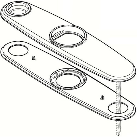 Pfister Pfister Dkplt W/Sidespr Cr 961-015A